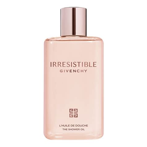 givenchy irresistible shower oil|givenchy silky shower oil.